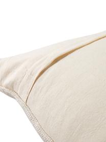 Poszewka na poduszkę z chwostami Thaide, 95% bawełna, 5% poliester, Biały, blady różowy, niebieski, pomarańczowy, S 45 x D 45 cm