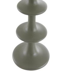 Candelabro Jacky, Alluminio rivestito, Grigio, Ø 11 x Alt. 30 cm