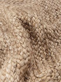 Jute-Kissenhülle Justina, Vorderseite: 100% Jute, Beige,Weiss, B 30 x L 50 cm