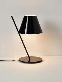 Tischlampe La Petite, Lampenschirm: Kunststoff, Gestell: Aluminium, beschichtet, Schwarz, B 25 x H 37 cm