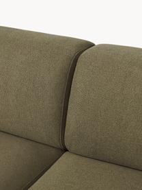 Sofa Melva (2-Sitzer), Bezug: 100 % Polyester Der strap, Gestell: Massives Kiefern- und Fic, Webstoff Olivgrün, B 198 x T 101 cm