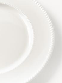 Vajilla de porcelana Perla, 4 comensales (12 pzas.), Porcelana, Blanco, 4 comensales (12 pzas.)