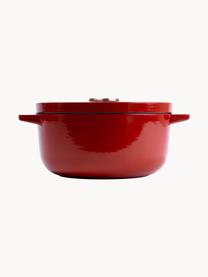 Casserole avec revêtement antiadhésif Doelle, Fonte avec revêtement antiadhésif en céramique, Rouge, Ø 22 x haut. 15 cm