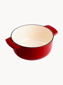 Casserole avec revêtement antiadhésif Doelle, Fonte avec revêtement antiadhésif en céramique, Rouge, Ø 22 x haut. 15 cm