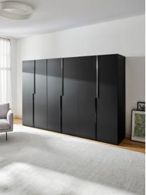 Armoire modulaire à portes battantes Leon, larg. 300 cm, plusieurs variantes, Noir, Basic Interior, larg. 300 x haut. 200 cm