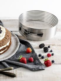 Moule à gâteaux avec couteau Sweetie, 2 élém., Acier inoxydable, Couleur argentée, Ø 28 x haut. 8 cm