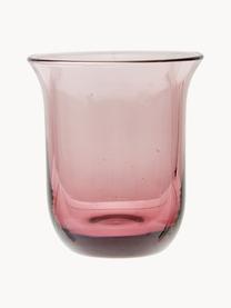 Vasos chupito de vidrio soplados artesanalmente Desiguale, 6 uds., Vidrio soplado artesanalmente, Multicolor transparente, Ø 6 x Al 6 cm, 90 ml