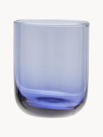 Vasos chupito de vidrio soplados artesanalmente Desiguale, 6 uds., Vidrio soplado artesanalmente, Multicolor transparente, Ø 6 x Al 6 cm, 90 ml