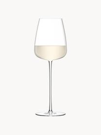 Ručne fúkané poháre na biele víno Wine Culture, 2 ks, Sklo, Priehľadná, Ø 9 x V 26 cm, 490 ml