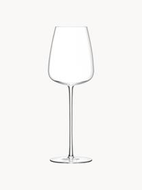 Mondgeblazen witte wijnglazen Wine Culture, 2 stuks, Glas, Transparant, Ø 9 x H 26 cm, 490 ml