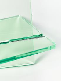 Stojan na čtení Crystal, Akrylátové sklo, Světle zelená, transparentní, Š 27 cm, V 25 cm