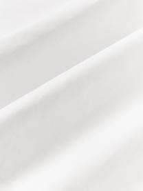 Seersucker-Bettwäsche Esme, Weiß, 200 x 200 cm + 2 Kissen 80 x 80 cm