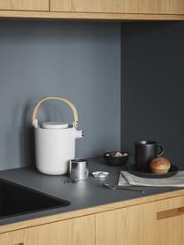 Snídaňový talíř Nordic Kitchen, 4 ks, Kamenina, Černá, Ø 17 cm