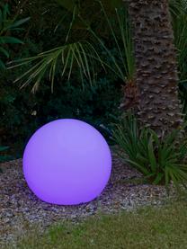 Lampada solare da giardino a LED galleggiante con cambio colore, luce regolabile e telecomando Buly, Lampada: polietilene, Bianco, Ø 30 x Alt. 27 cm