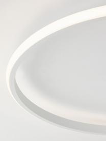 Dimmbare LED-Deckenleuchte Fuline, Lampenschirm: Metall, Baldachin: Metall, Diffusorscheibe: Acryl, Weiß, Ø 50 x H 5 cm