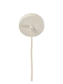 Suspension en cannage Klea, Beige clair, bleu foncé, Ø 41 x haut. 30 cm