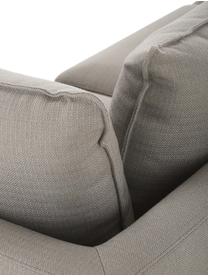 Sofá rinconera grande Tribeca, Tapizado: 100% poliéster Alta resis, Estructura: madera de pino maciza., Patas: madera de haya maciza pin, Tejido gris pardo, An 405 x F 228 cm, chaise longue derecha