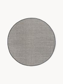 Tapis rond en laine tissé main Amaro, 67 % laine (certifiée RWS), 33 % coton

Les tapis en laine peuvent perdre des fibres lors des premières semaines et des peluches peuvent se former, ce phénomène est naturel et diminue à mesure de votre usage et du temps, Gris, beige clair, Ø 150 cm (taille M)