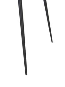 Runder Beistelltisch Bowl aus Mangoholz, Tischplatte: Mangoholz, lackiert, Beine: Stahl, pulverbeschichtet, Mangoholz, schwarz lackiert, Ø 53 x H 46 cm