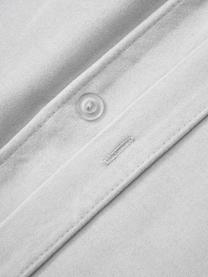 Flanelový povlak na polštář Biba, Světle šedá, Š 40 cm, D 80 cm