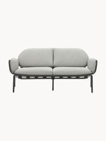 Garten-Loungesofa Joncols (2-Sitzer), Bezug: 100 % Polyester Der hochw, Gestell: Aluminium, pulverbeschich, Webstoff Hellgrau, Anthrazit, B 164 x T 80 cm