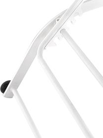 Bain de soleil à roulettes Taylor, Blanc, larg. 70 x long. 182 cm