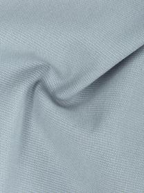 Housse de coussin en coton bleu ciel Mads, 100 % coton, Bleu ciel, larg. 50 x long. 50 cm