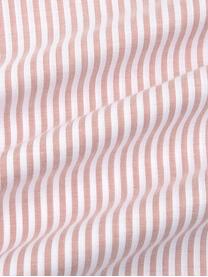 Taie d'oreiller 50x70 coton renforcé Ellie, 2 pièces, Blanc, rouge, 50 x 70 cm