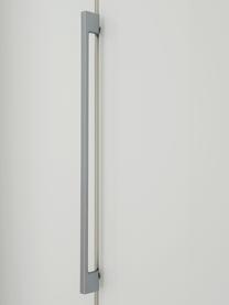 Drehtürenschrank Monaco, 5-türig, Korpus: Holzwerkstoff, foliert, Griffe: Metall, beschichtet, Holz, B 246 x H 216 cm