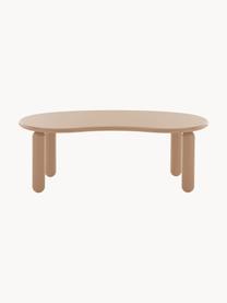 Table basse de forme organique Undique Mas, Beige, larg. 119 x haut. 59 cm