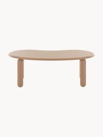 Table basse de forme organique Undique Mas, Beige, larg. 119 x haut. 59 cm