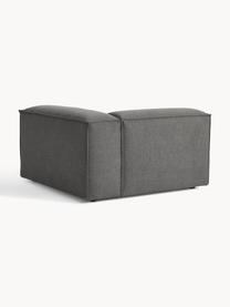 Módulo de esquina sofá Lennon, Tapizado: 100% poliéster Alta resis, Estructura: madera contrachapada de p, Patas: plástico Este producto es, Tejido gris antracita, An 119 x F 119 cm, chaise longue izquierda