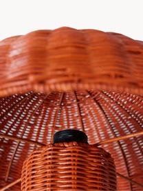 Tischlampe Coral aus Rattan, Terrakotta, Ø 34 x H 30 cm