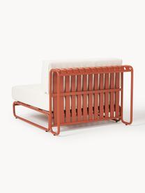 Tuin middelste module Caio, Bekleding: 100% polyester Met 20.000, Frame: aluminium, Gebroken wit, terracotta, B 95 x D 115 cm