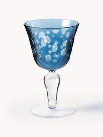 Wijnglazenset Cuttings, set van 6, Glas, Meerkleurig, H 17 cm