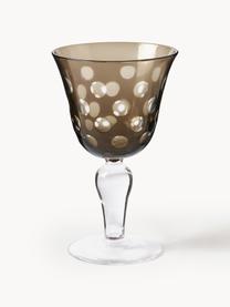 Súprava pohárov na víno Cuttings, 6 ks, Sklo, Viac farieb, Ø 10 x V 17 cm, 250 ml
