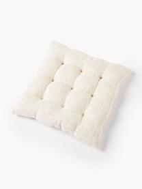 Coussin de chaise en coton Sasha, Beige clair, larg. 40 x long. 40 cm