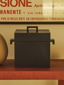 Kookpan La Cubica met anti-aanbaklaag, Gecoat aluminium, Zwart, B 22 x H 20 x D 17 cm