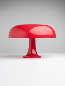 Kleine tafellamp Nessino, Lamp: polycarbonaat, Rood, Ø 32 x H 22 cm