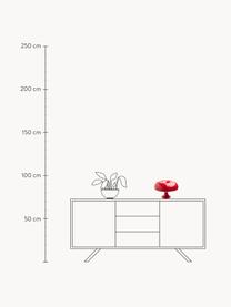 Malá stolová lampa Nessino, Červená, Š 32 x V 22 cm