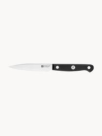 Selbstschärfender Messerblock Gourmet mit 5 Messern und 1 Schere, Griffe: Kunststoff, Grau, Silberfarben, Schwarz, Set mit verschiedenen Größen