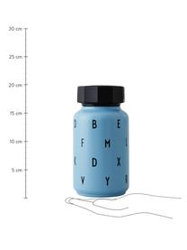 Bouteille isotherme pour enfant avec paille Kids, Bleu, noir, 330 ml