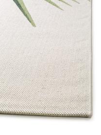 Tapis d'extérieur Capri Palm, 100 % polypropylène, Vert, beige, larg. 80 x long. 150 cm (taille XS)