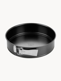 Set de molde para horno desmontable Mabel, 3 pzas., Acero con revestimiento antiadherente, Negro, Ø 26 x Al 7 cm