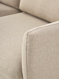 Sofa Moby (2-Sitzer), Bezug: Polyester Der hochwertige, Gestell: Massives Kiefernholz, FSC, Füße: Metall, pulverbeschichtet, Webstoff Beige, B 170 x T 95 cm