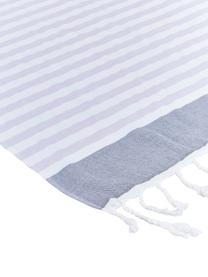 Fouta Cairo, caras distintas, Gris, An 90 x L 160 cm