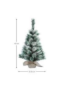 Decoratieve kerstboom Vancouver, besneeuwd, Groen, wit, Ø 26 x H 45 cm