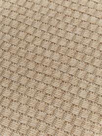 Rond in- & outdoor vloerkleed Toronto, 100% polypropyleen, Beige, Ø 150 cm (maat M)