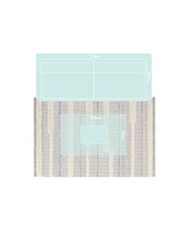 Dywan wewnętrzny/zewnętrzny Ifrane, Kremowy, szary, S 155 x D 230 cm