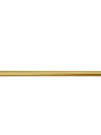 Grosse LED-Pendelleuchte Elettra, Baldachin: Aluminium, beschichtet, Goldfarben, B 120 x H 2 cm